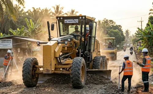 rental motor grader subang