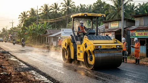 rental tandem roller subang